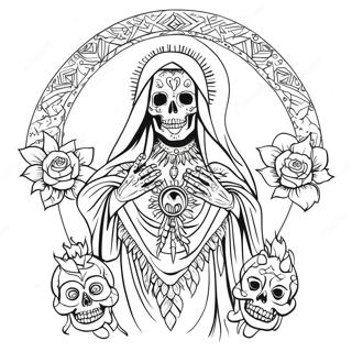 Santa Muerte Farglaggningssida 46173-38454