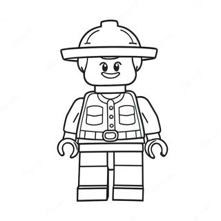 Rolig Lego Minifigur Malarbild 46324-38581