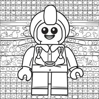 Rolig Lego Minifigur Malarbild 46324-38582