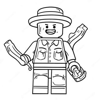 Rolig Lego Minifigur Malarbild 46324-38584