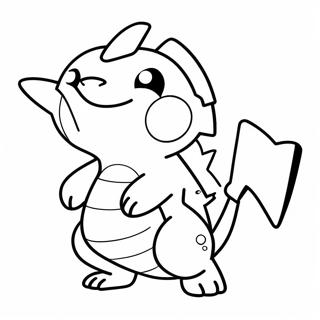 Pokemon Clipart Farglaggningssida 46933-39050