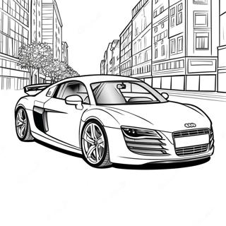 Audi R8 Sportbil Fargsida 47263-39324