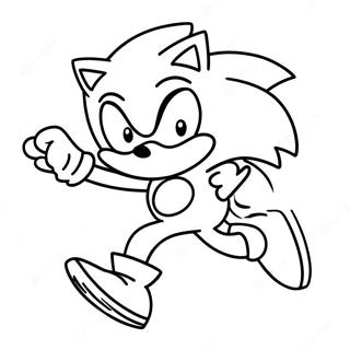 Sonic Springer Snabbt Malarbild 47334-39390