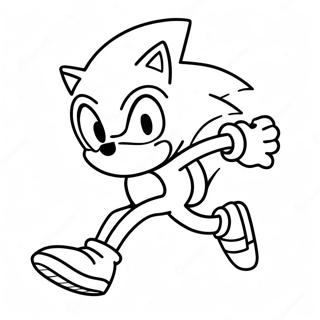 Sonic Springer Snabbt Malarbild 47334-39391