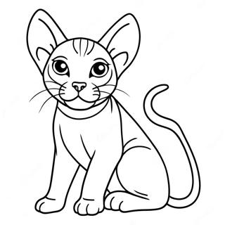 Sphynx Katt Malarbild 47383-39430