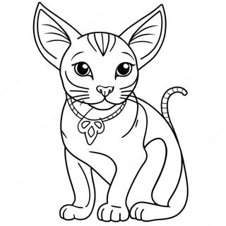 Sphynx Katt Malarbild 47383-39431