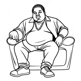 Biggie Smalls Malarbild 47824-39767