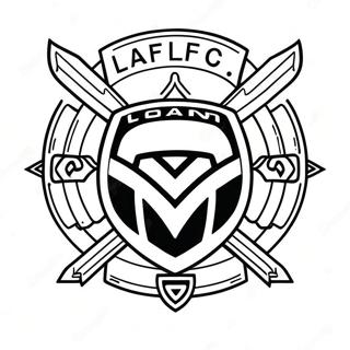 Lafc Logotyp Malarbild 47934-39847