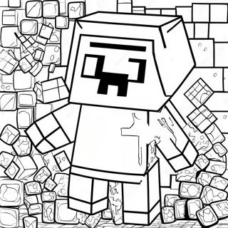 Minecraft Matematik Malarbild 47954-39862