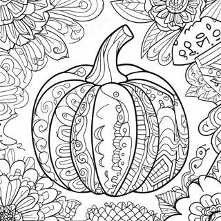 Halloween Zentangle Pumpa Malarbok 48114-39978