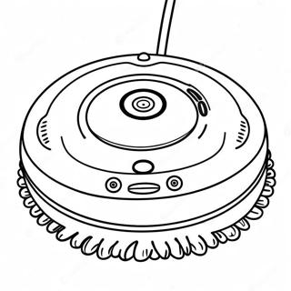 Sot Roomba Med Leende Ansikte Malarbild 48255-40114