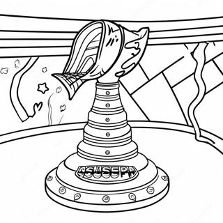 Spannande Stanley Cup Match Malarbild 4842-3895