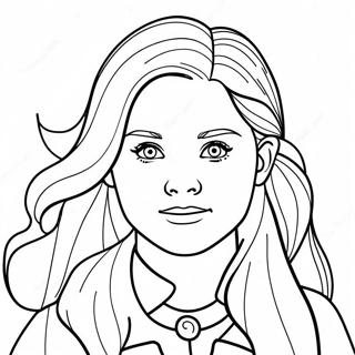 Ginny Weasley Farglaggningssida 48454-40264