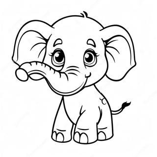 Sot Baby Elefant Malarbild 48555-40338