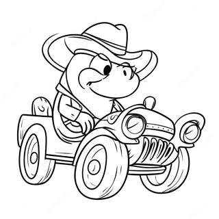 Sheriff Toadster Målarbilder