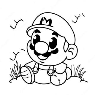 Baby Mario Målarbilder