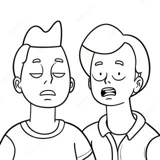 Beavis Och Butthead Malarbild 48994-40690