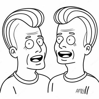 Beavis Och Butthead Malarbild 48994-40692