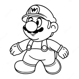 Mario Among Us Malarbild 49104-40779