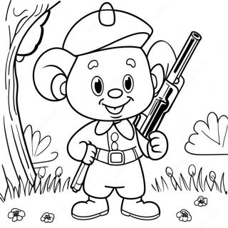 Elmer Fudd Malarbild 49304-40938