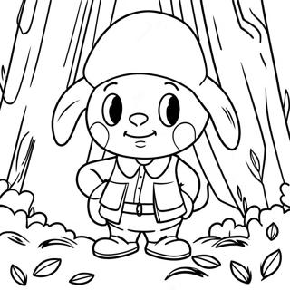 Elmer Fudd I Skogen Malarbild 49305-40965