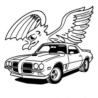 Pontiac Firebird Racing Malarbild 49365-41194