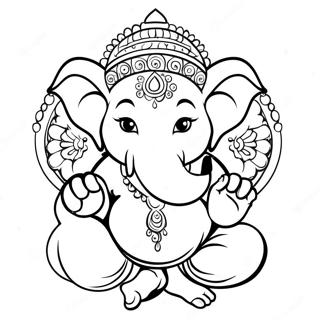 Ganesha Malarbild 49814-41547