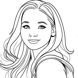 Dove Cameron Malarbok 50054-41738