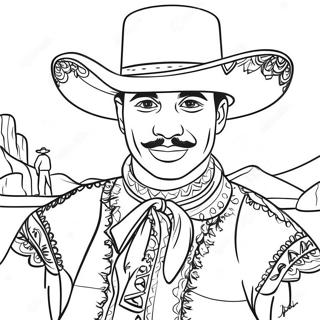 Charro Days Festival Malarbild 50154-41824