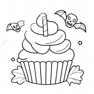 Spooky Halloween Cupcake Farglaggningssida 50315-41954