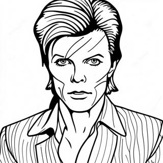 David Bowie Malarbild 50794-42324