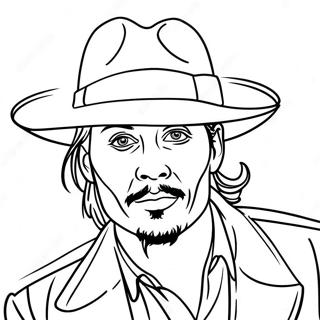 Johnny Depp Målarbilder