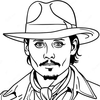 Johnny Depp Malarbild 50954-42440