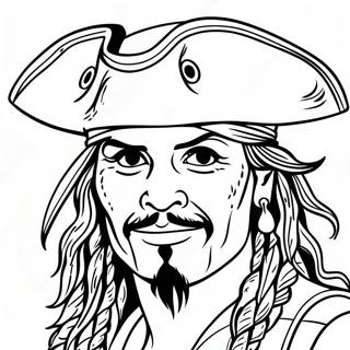 Piraterna Fran Karibien Johnny Depp Malarbild 50955-42457