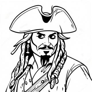 Piraterna Fran Karibien Johnny Depp Malarbild 50955-42458