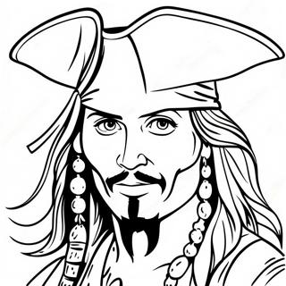 Piraterna Fran Karibien Johnny Depp Malarbild 50955-42459