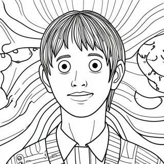 Junji Ito Målarbilder