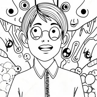 Junji Ito Malarbild 51424-42818