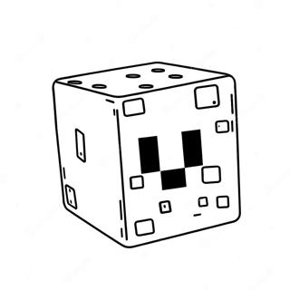 Minecraft Slime Malarbild 51624-42988