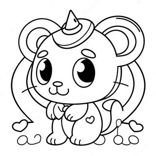 Jewelpet Målarbilder