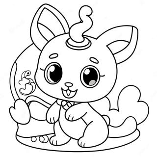 Jewelpet Malarbild 52085-43343