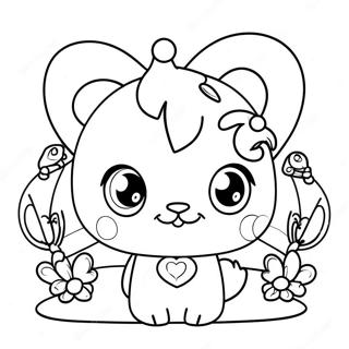 Sota Jewelpet Vanner Malarbild 52086-43360