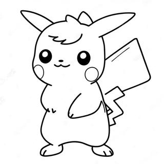 Flicka Pikachu Malarbild 52185-43426