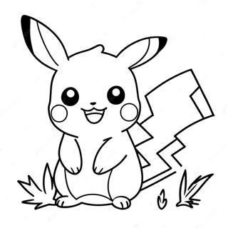 Flicka Pikachu Malarbild 52185-43428