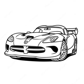 Dodge Viper Sportbil Malarbok 52446-43626