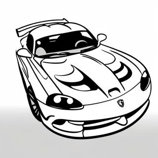 Dodge Viper I Rorelse Malarbok 52447-43632