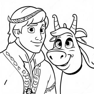 Kristoff Och Sven Malarbild 52786-43899