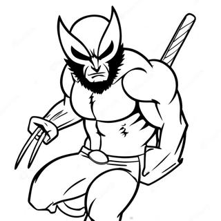 Wolverine Djur Malarbild 52866-43964