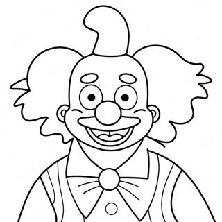 Krusty Clown Malarbild 52996-44065