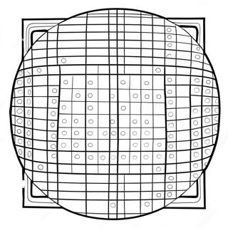 Roligt Koordinatnat Malarbild 53027-44092